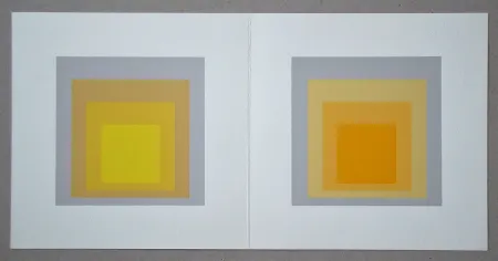 シルクスクリーン Albers - Homage to the Square