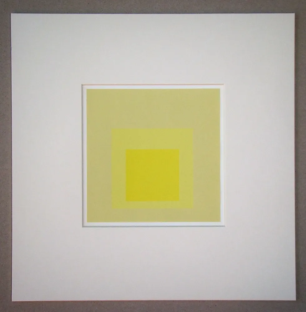 シルクスクリーン Albers - Homage to the Square