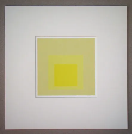 シルクスクリーン Albers - Homage to the Square