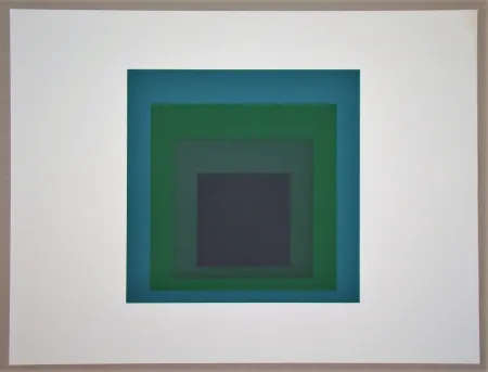 シルクスクリーン Albers - Homage to the Square