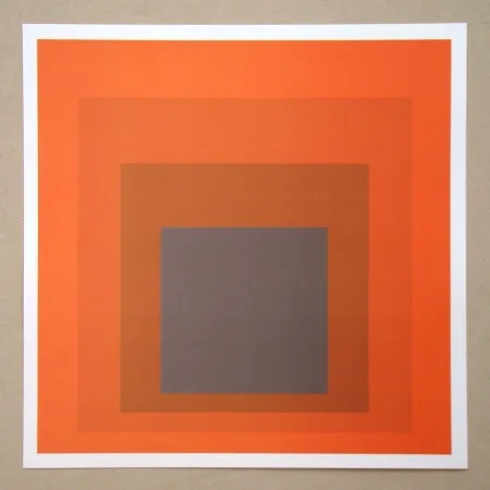 シルクスクリーン Albers - Homage to the Square