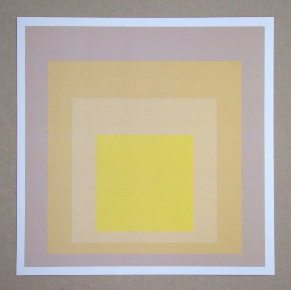 シルクスクリーン Albers - Homage to the Square