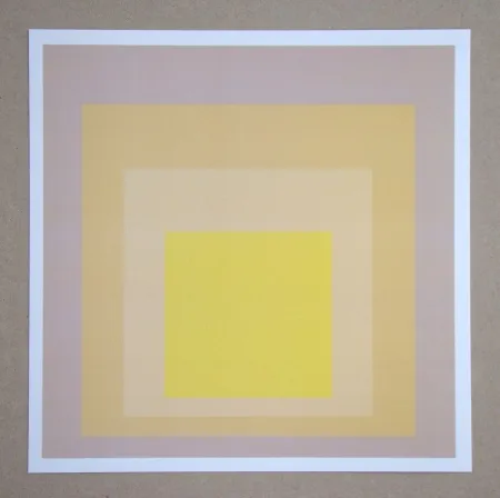 シルクスクリーン Albers - Homage to the Square