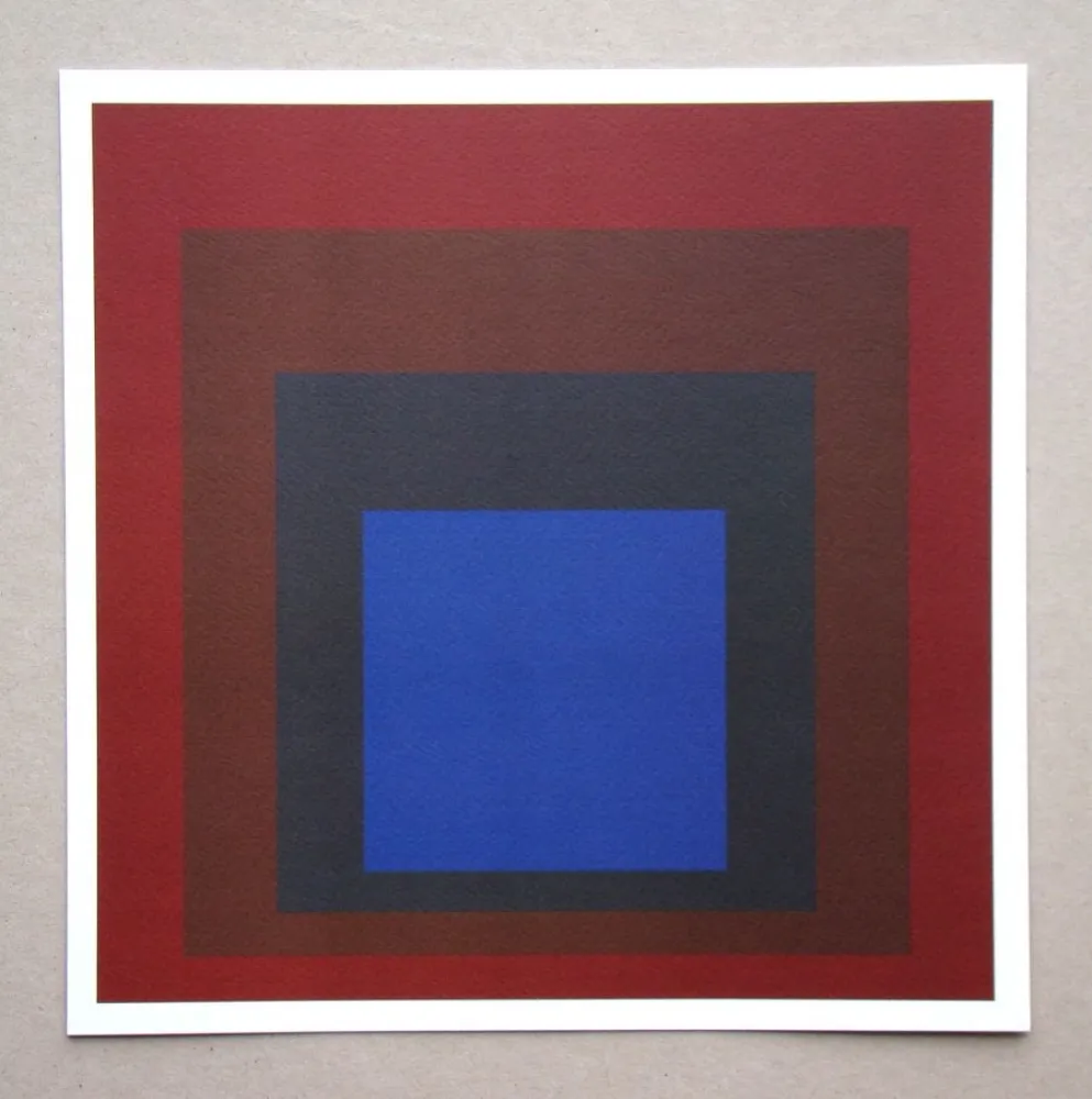 シルクスクリーン Albers - Homage to the Square