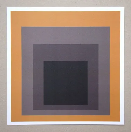 シルクスクリーン Albers - Homage to the Square