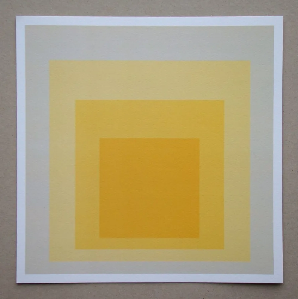 シルクスクリーン Albers - Homage to the Square