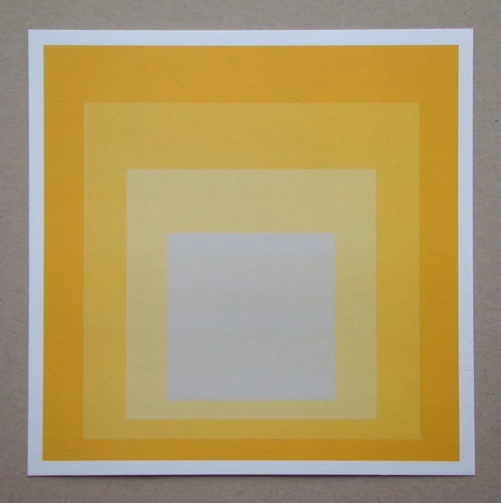 シルクスクリーン Albers - Homage to the Square