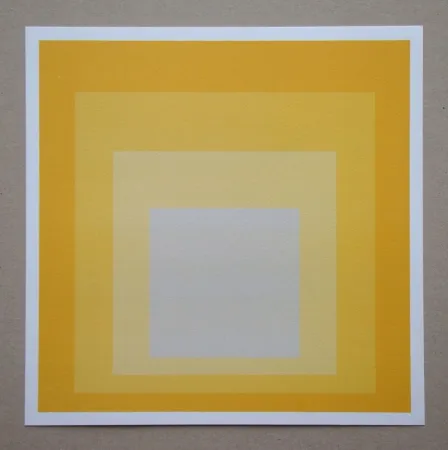 シルクスクリーン Albers - Homage to the Square
