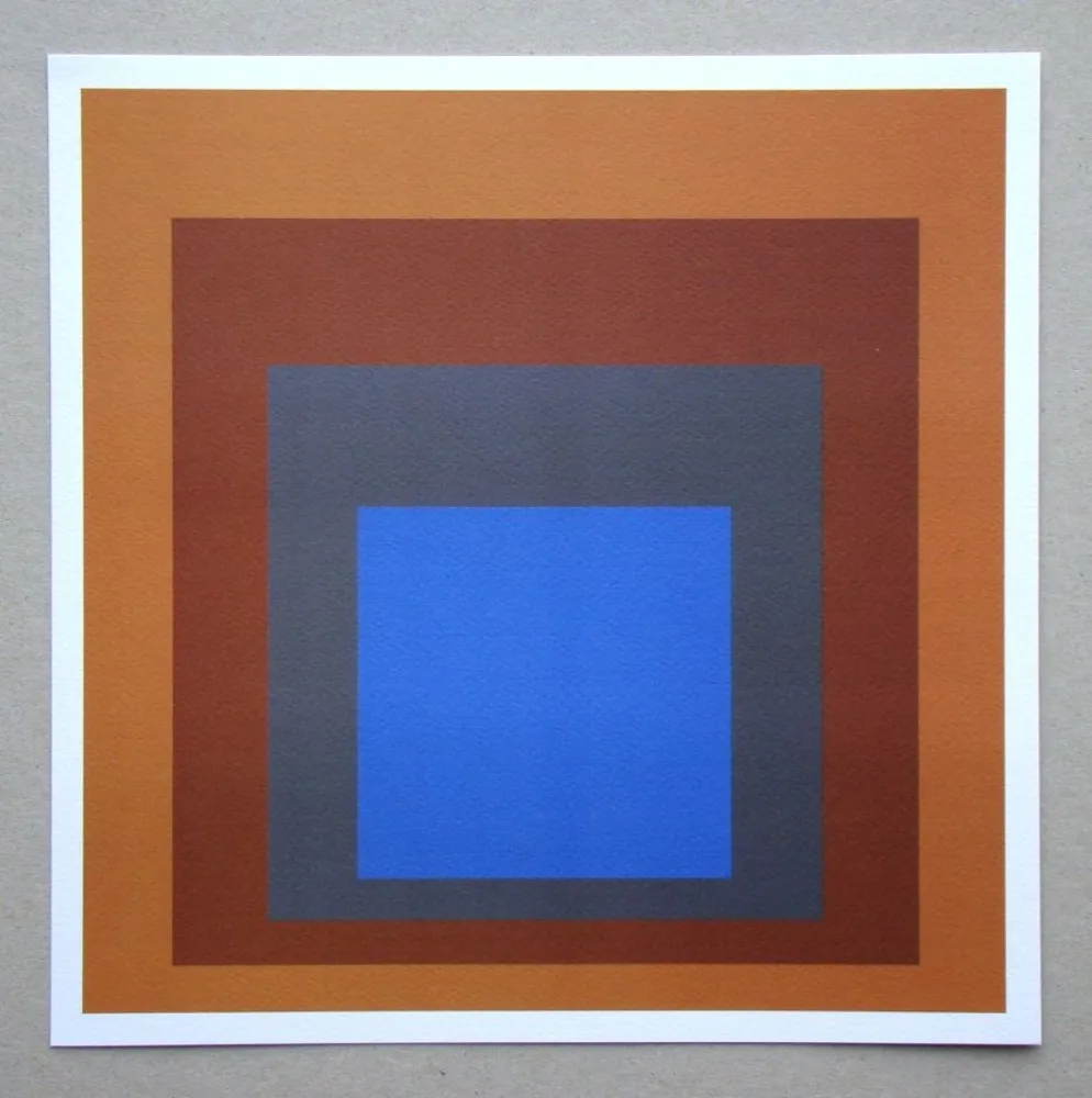 シルクスクリーン Albers - Homage to the Square
