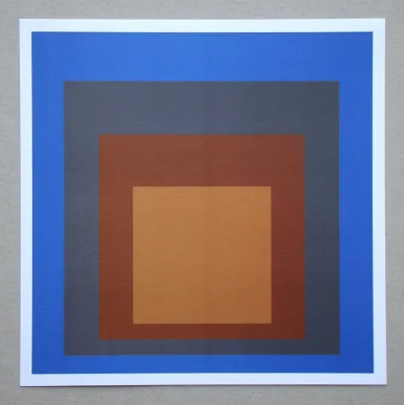 シルクスクリーン Albers - Homage to the Square