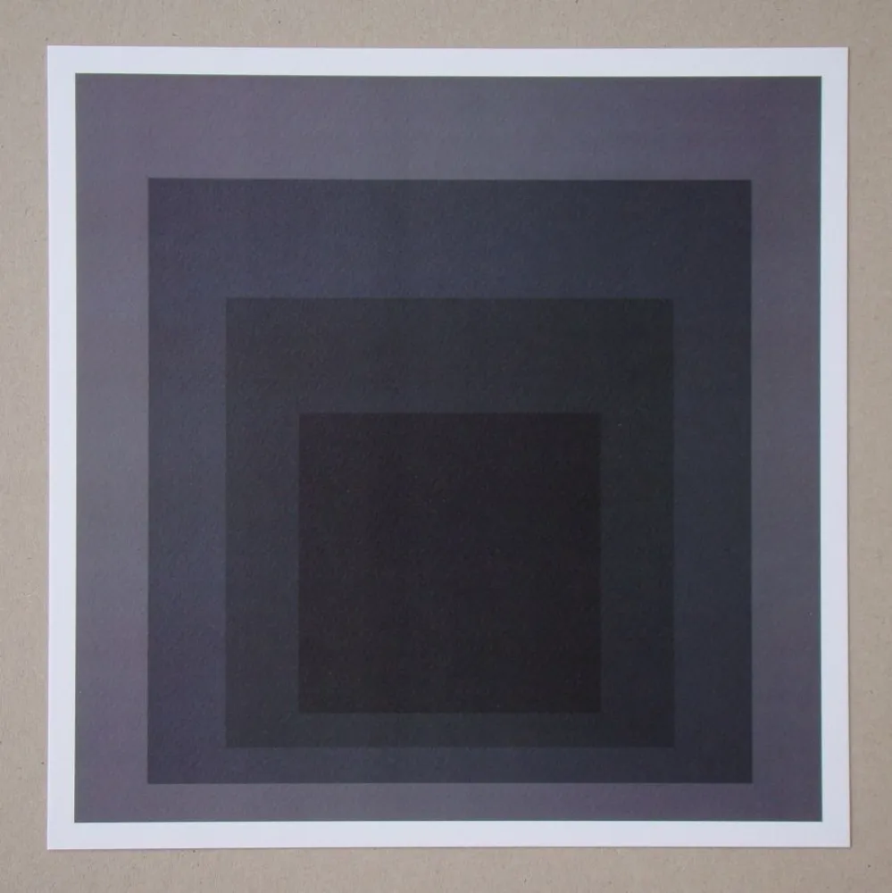 シルクスクリーン Albers - Homage to the Square
