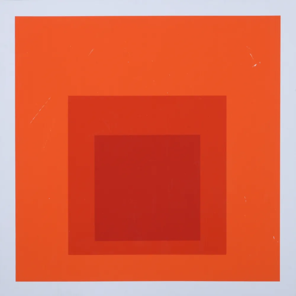 シルクスクリーン Albers - Homage to the Square #3
