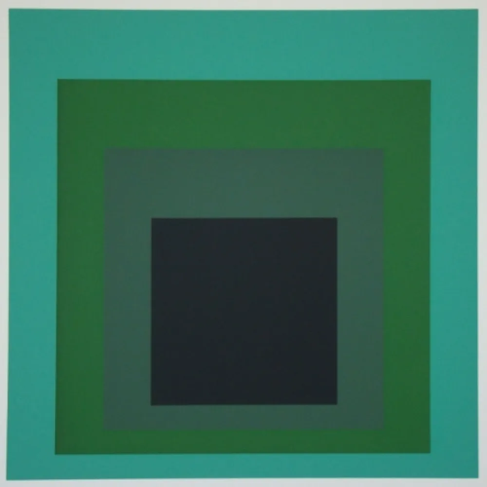 シルクスクリーン Albers - Homage to the Square