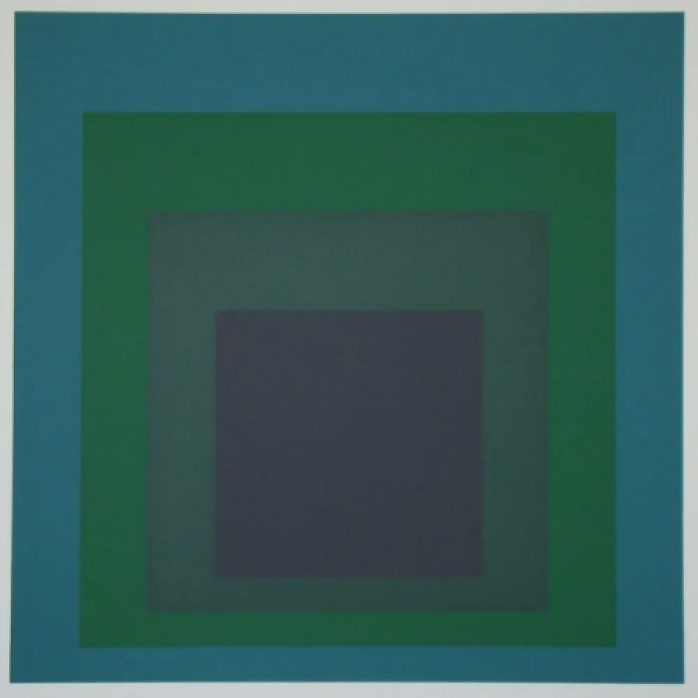 シルクスクリーン Albers - Homage to the Square