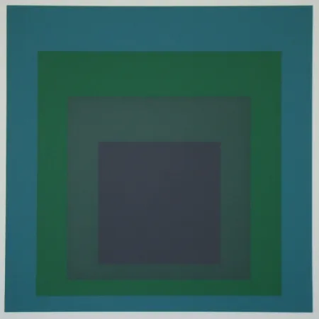 シルクスクリーン Albers - Homage to the Square
