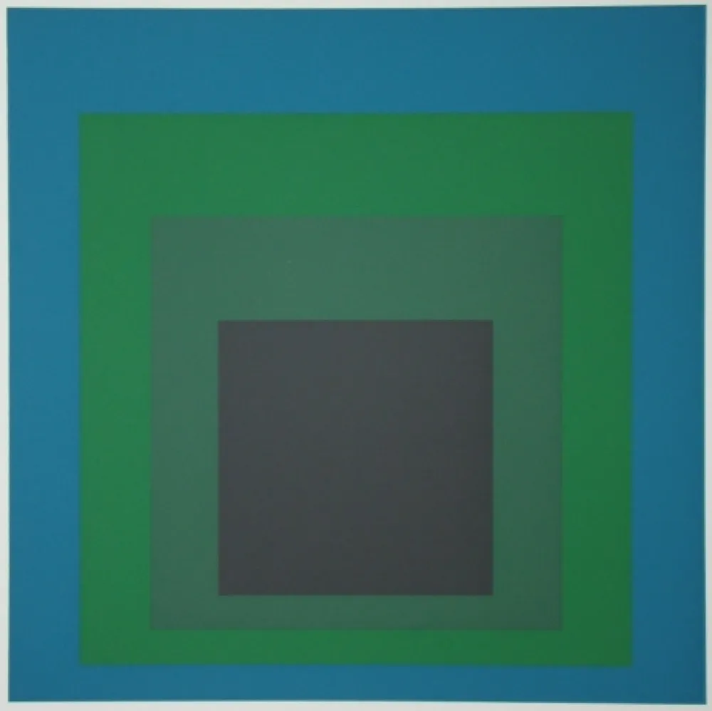 シルクスクリーン Albers - Homage to the Square