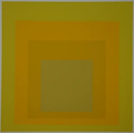 シルクスクリーン Albers - Homage to the Square