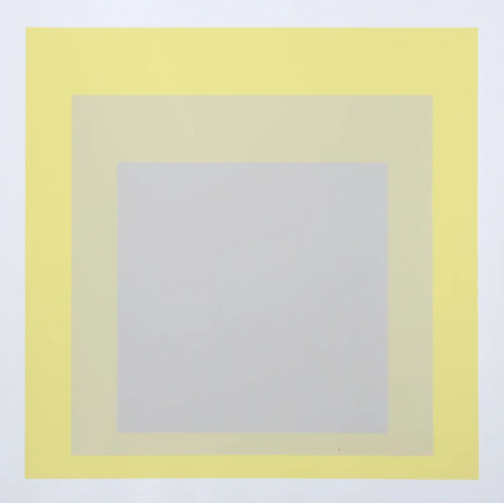 シルクスクリーン Albers - Homage to the Square #4