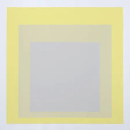 シルクスクリーン Albers - Homage to the Square #4
