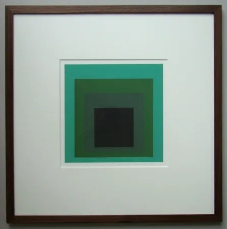 シルクスクリーン Albers - Homage to the Square