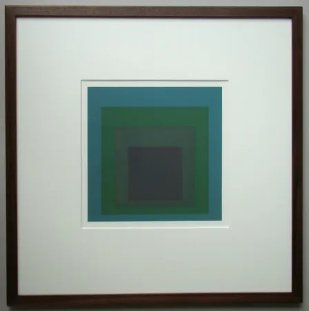 シルクスクリーン Albers - Homage to the Square