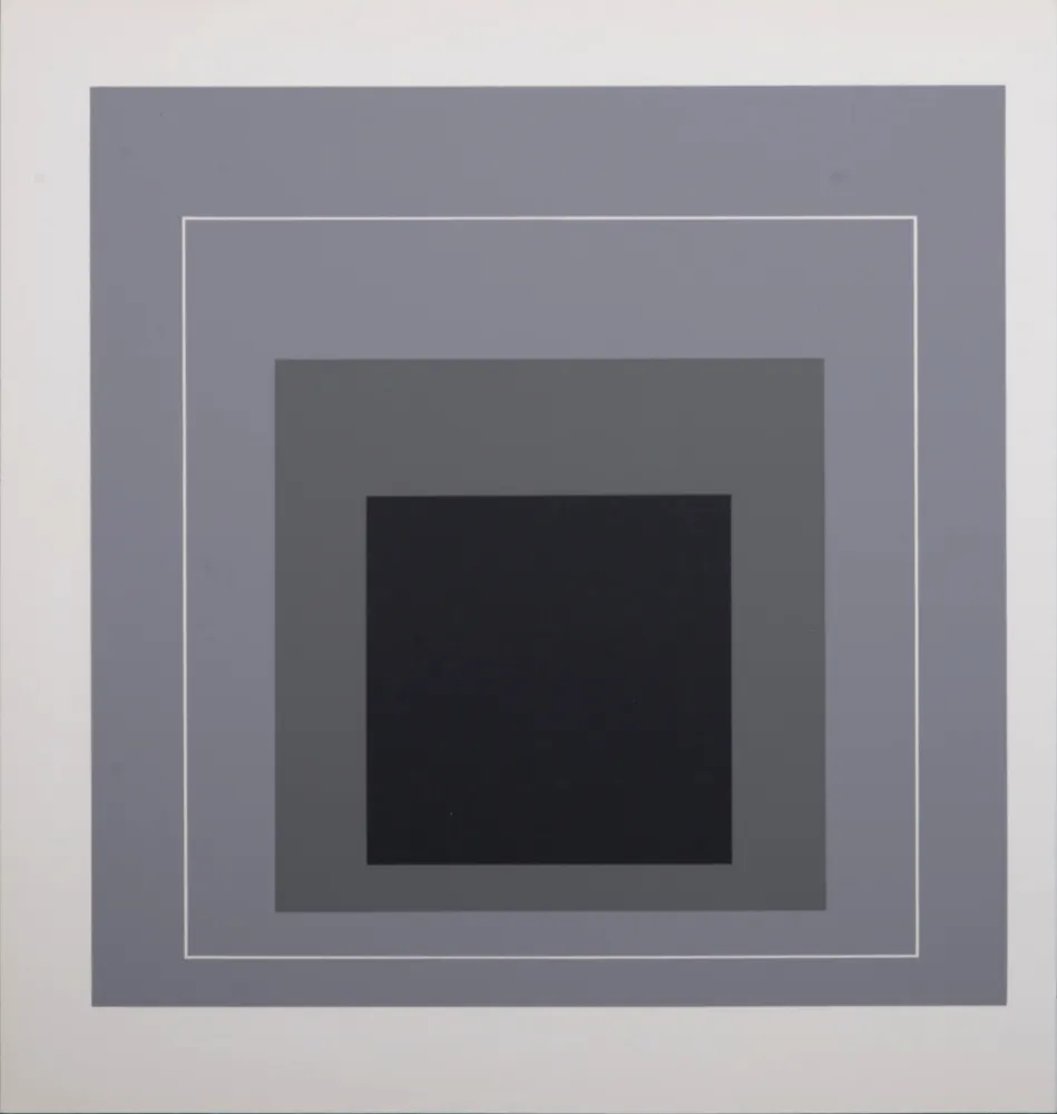 シルクスクリーン Albers - Homage To the Square (B), 1971
