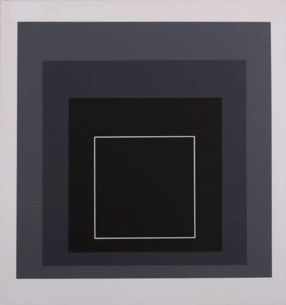 シルクスクリーン Albers - Homage to the square (C), 1971