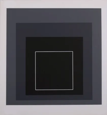 シルクスクリーン Albers - Homage to the square (C), 1971