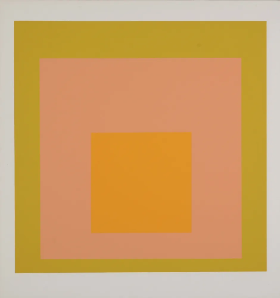 シルクスクリーン Albers - Homage to the Square (D), 1971