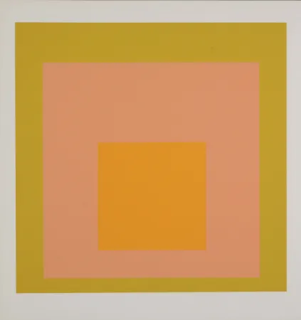 シルクスクリーン Albers - Homage to the Square (D), 1971