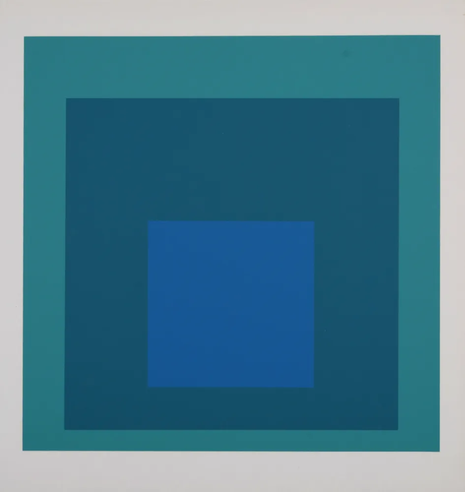 シルクスクリーン Albers - Homage To the Square (E), 1971