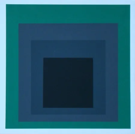 シルクスクリーン Albers - Homage to the Square - Grisaille and Patina, 1965