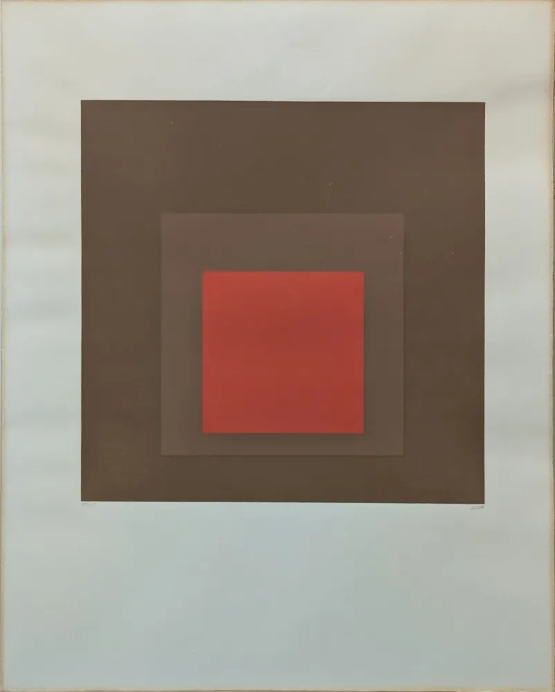 シルクスクリーン Albers - Homage to the Square : HG442:a 
