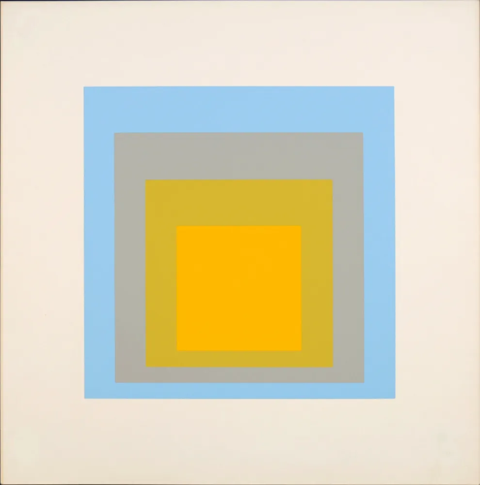 シルクスクリーン Albers - Homage to the Square: Ten Works by Josef Albers (#I), 1962