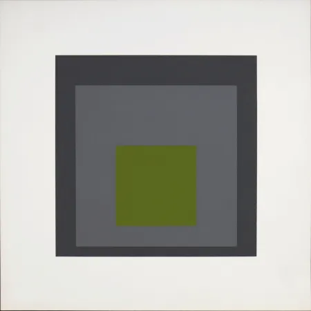 シルクスクリーン Albers - Homage to the Square: Ten Works by Josef Albers (#II), 1962