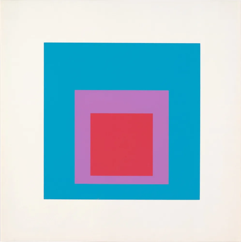 シルクスクリーン Albers -  Homage to the Square: Ten Works by Josef Albers (#VI), 1962