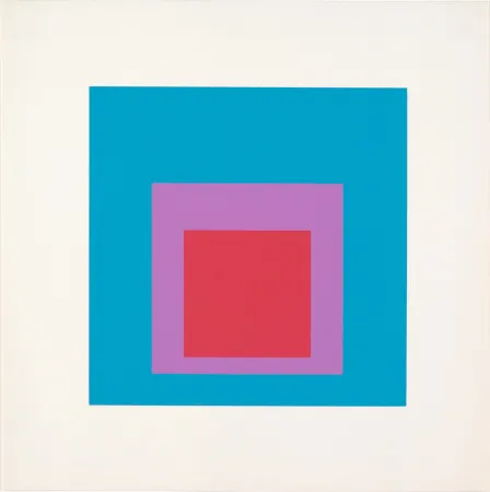 シルクスクリーン Albers -  Homage to the Square: Ten Works by Josef Albers (#VI), 1962
