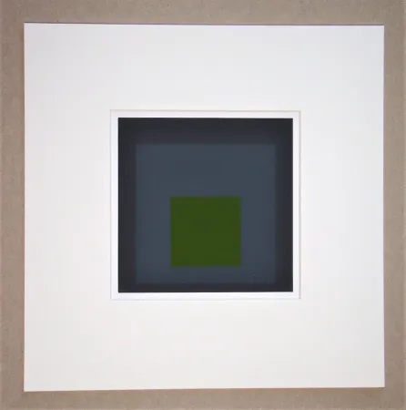 シルクスクリーン Albers - Homage to the Square - Thaw