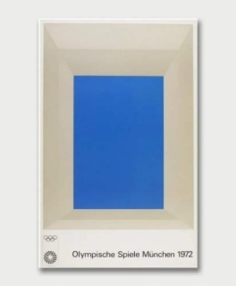 シルクスクリーン Albers - Jeux Olympiques de Munich 1972