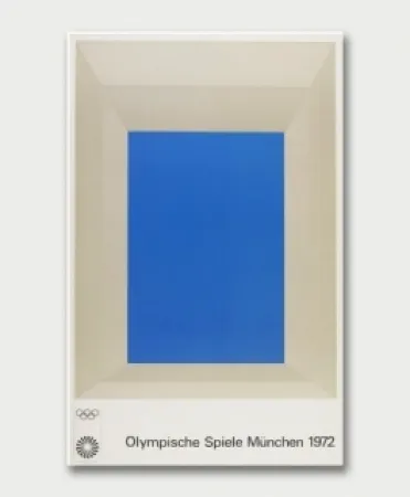 シルクスクリーン Albers - Jeux Olympiques de Munich 1972
