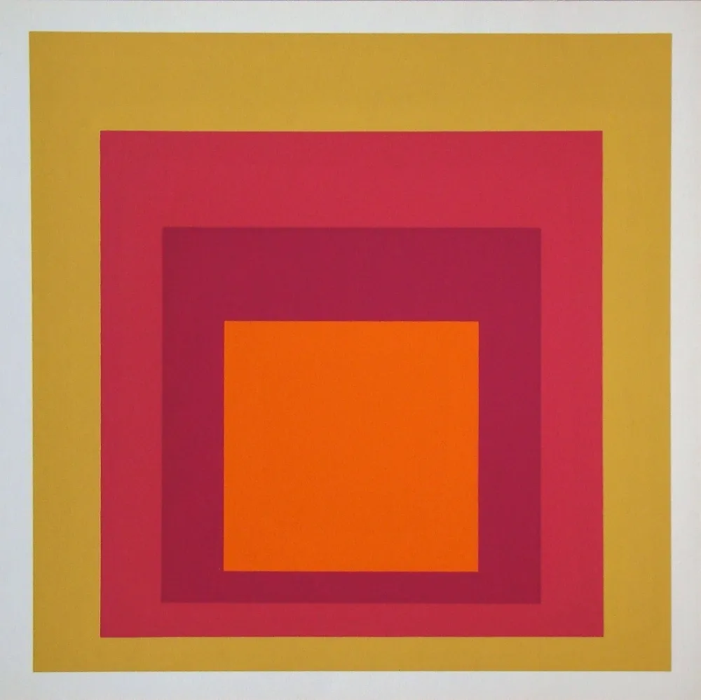 シルクスクリーン Albers - La Tehuana, 1951