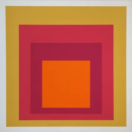 シルクスクリーン Albers - La Tehuana, 1951