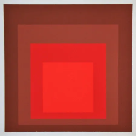 シルクスクリーン Albers - R-I d-5, 1969