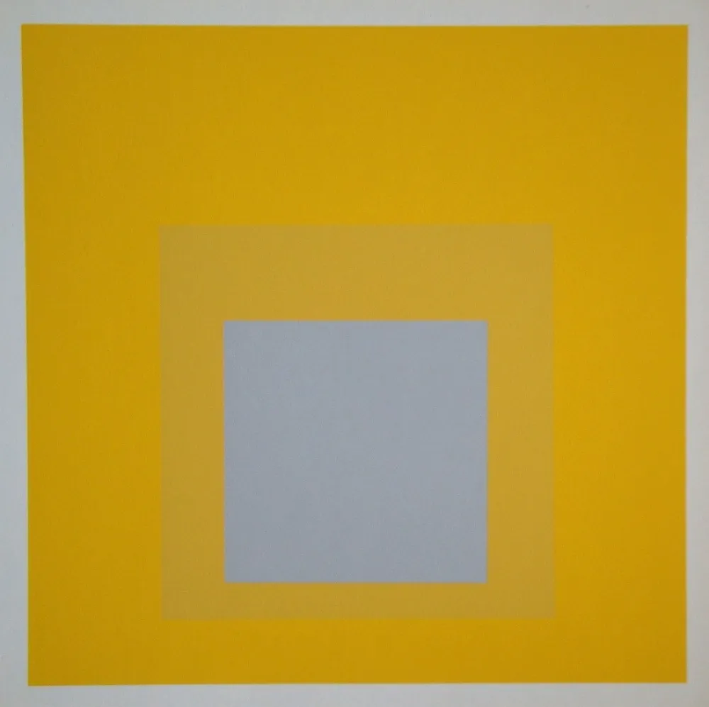 シルクスクリーン Albers - Selected, 1959