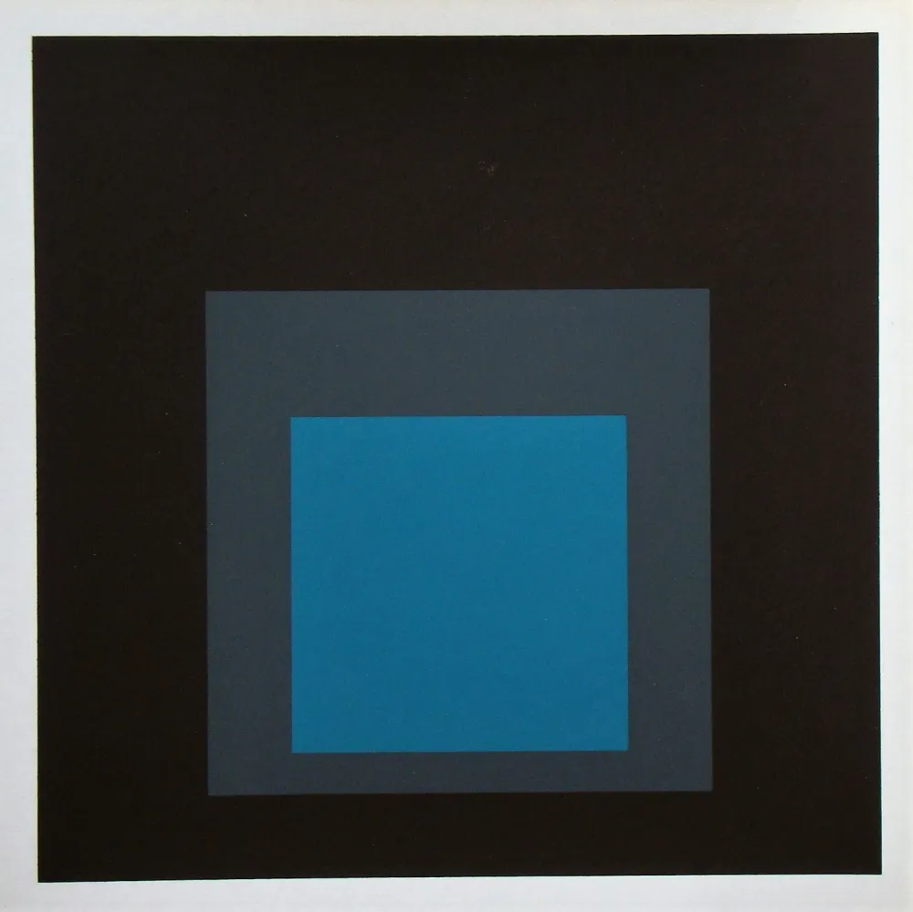 シルクスクリーン Albers - Set Off, 1960
