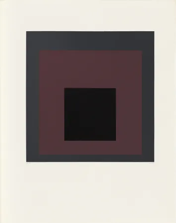 シルクスクリーン Albers - Sheet 5 from 