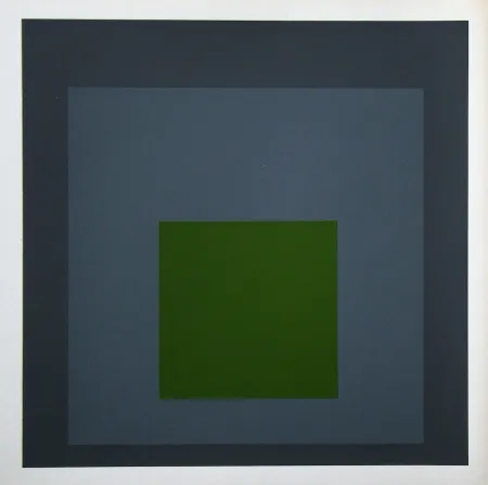 シルクスクリーン Albers - Thaw, 1961