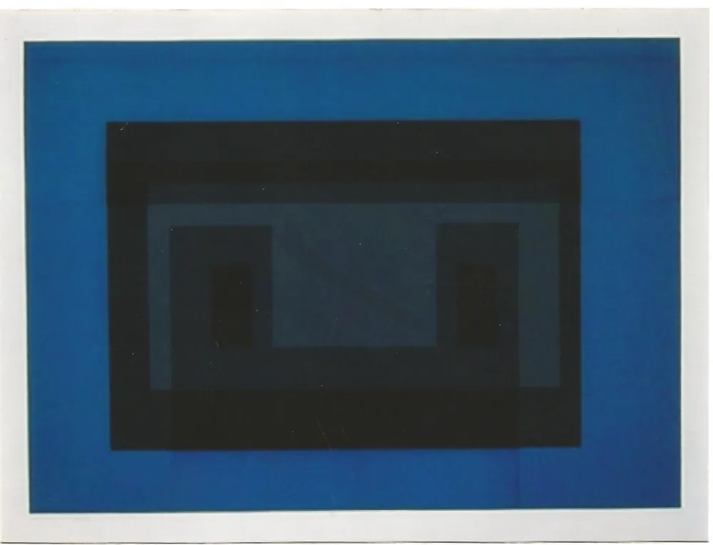 シルクスクリーン Albers - Variant II