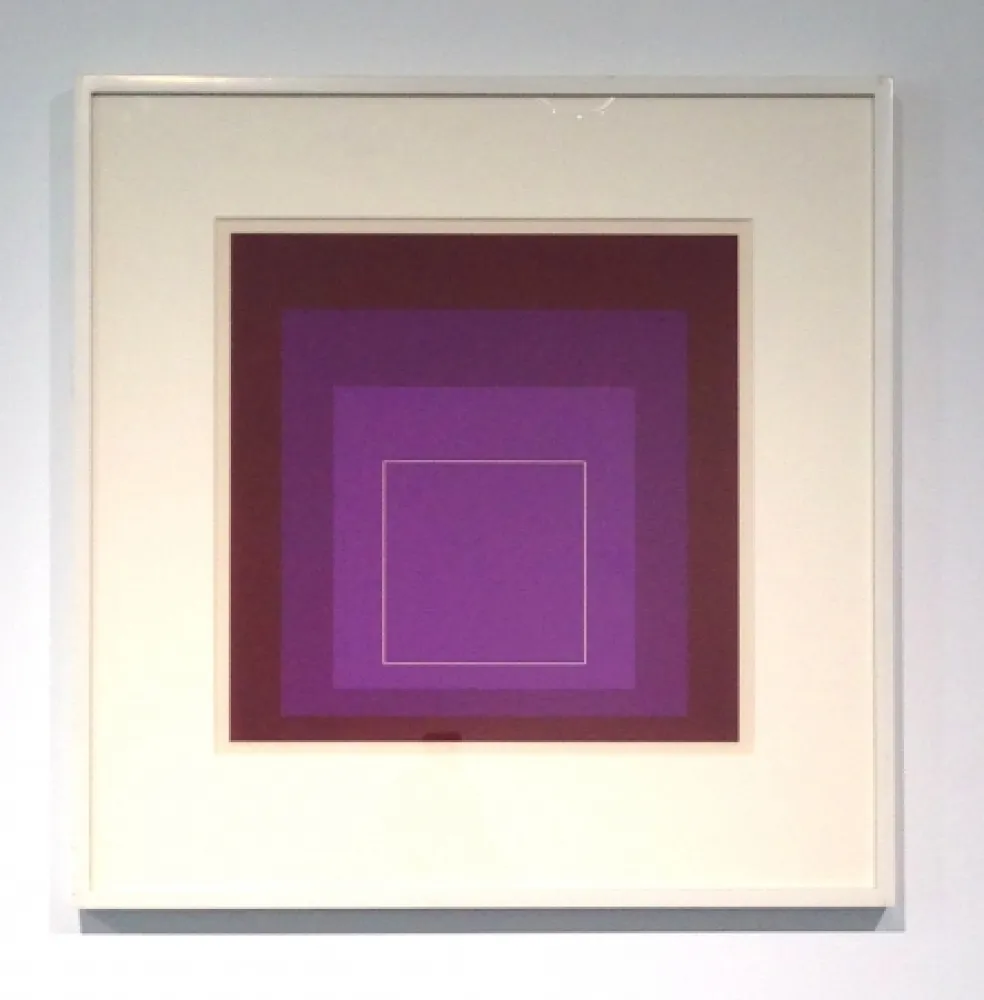 リトグラフ Albers - White Line Square, XI
