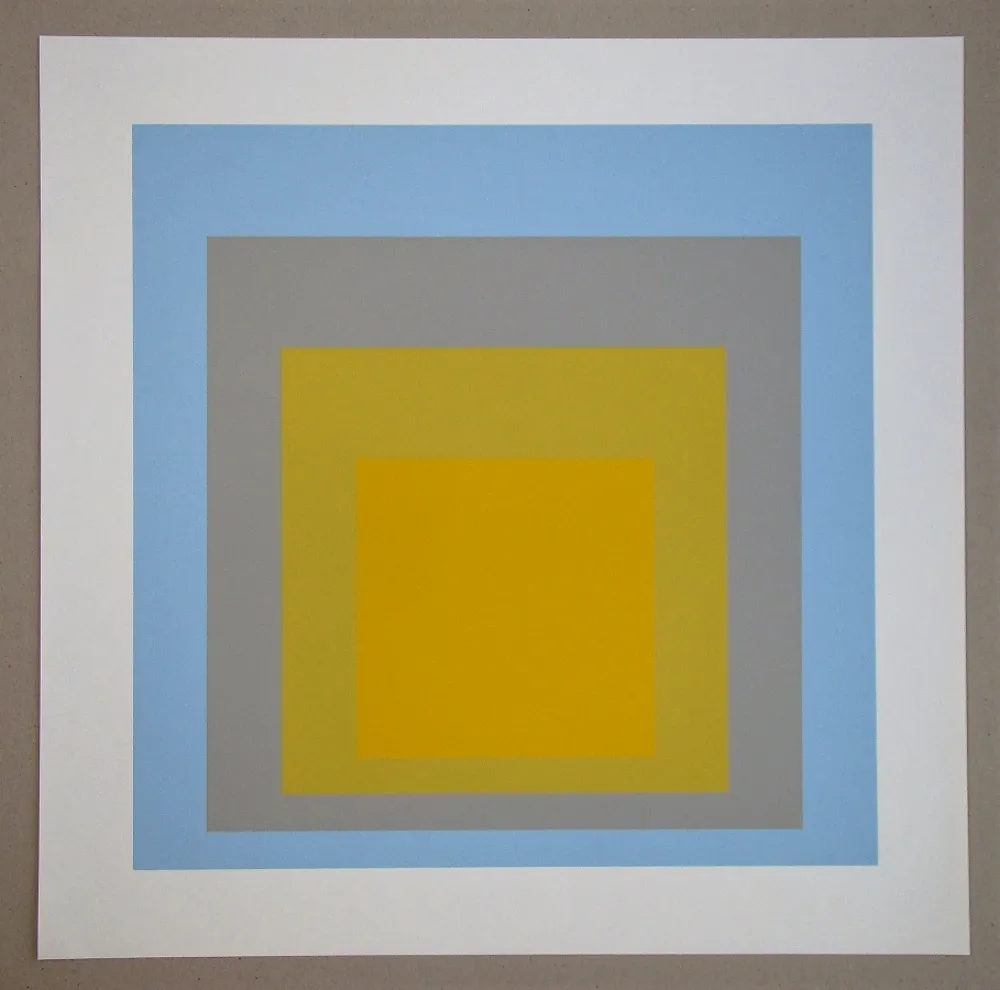シルクスクリーン Albers - Wide Light, 1962